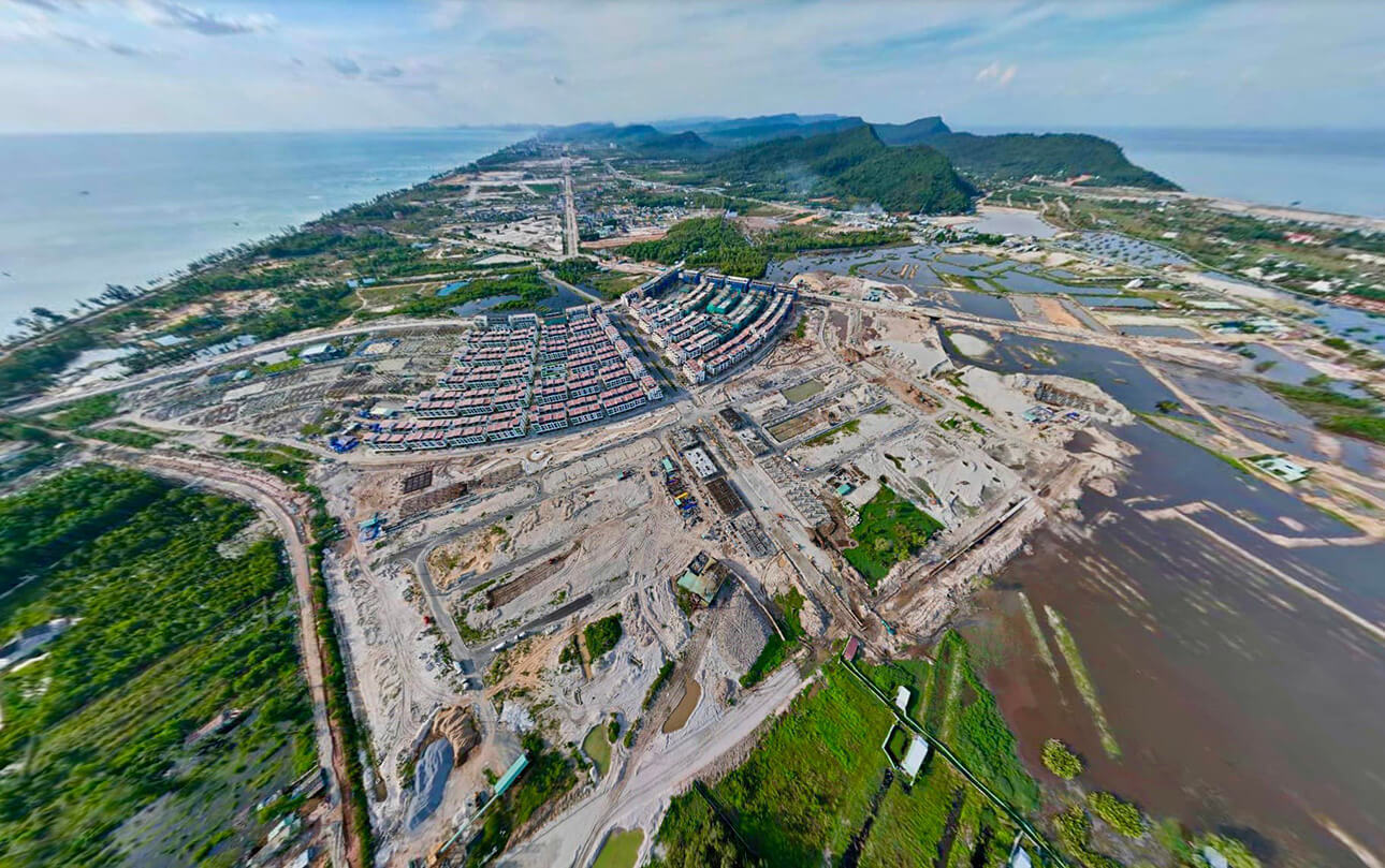 Tiến độ Meyhomes Capital Phú Quốc mới nhất tháng 5/2022