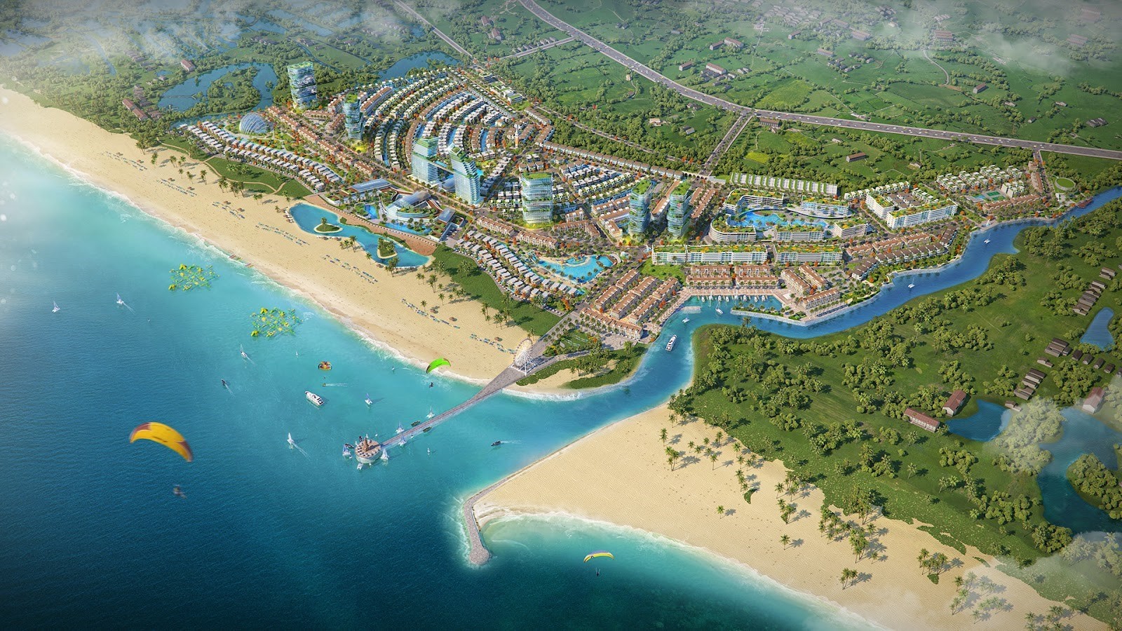 Vị trí Venezia Beach – Sức hút hấp dẫn nhà đầu tư