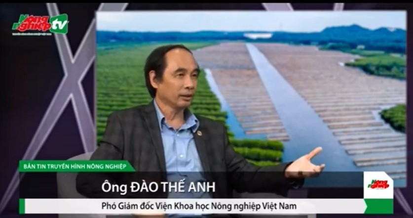 PGS.TS Đào Thế Anh chia sẻ về Nông nghiệp sinh thái trên Báo Nông nghiệp