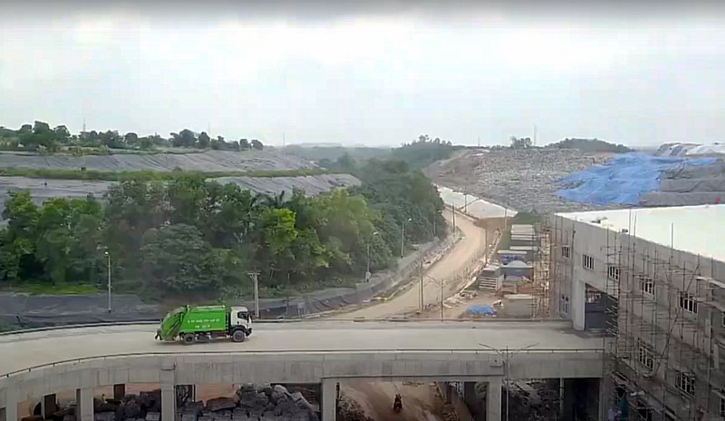 Nhà máy Điện rác Sóc Sơn đã tiếp nhận gần 2.500 tấn rác thải