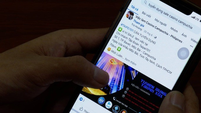 Tin quảng cáo "việc nhẹ lương cao", bị lừa sang Campuchia chịu cảnh đòn roi