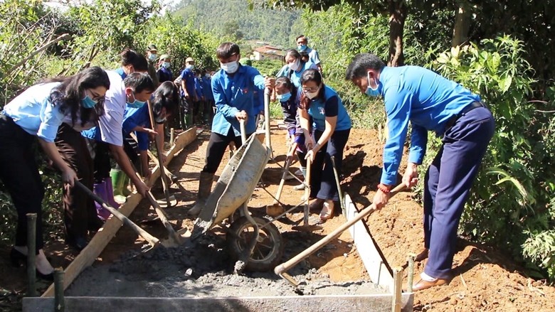 Xây dựng nông thôn mới ở Mù Cang Chải