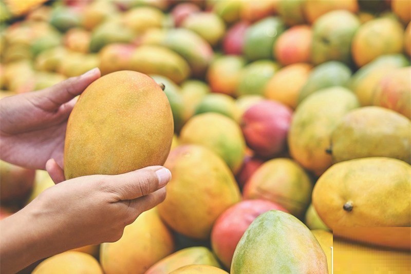 Mua xoài chọn quả tròn hay dẹt đều như nhau, nhìn vào đây biết ngay quả hạt lép