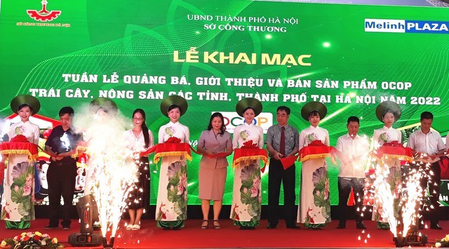 Khai mạc Tuần lễ quảng bá, giới thiệu và bán sản phẩm OCOP
