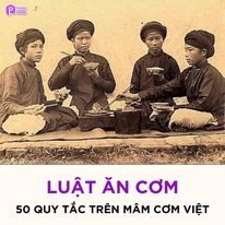 Những quy tắc trên mâm cơm Việt thời xưa
