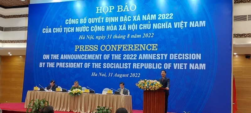 Hơn 2.400 phạm nhân được Chủ tịch nước đặc xá dịp 2/9