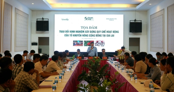 Tự tin hiệu quả của tổ khuyến nông cộng đồng