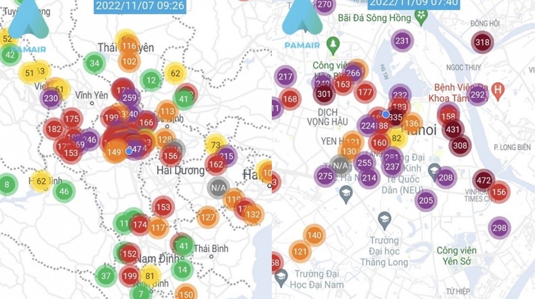 Nguyên nhân không khí ở Hà Nội ô nhiễm trầm trọng những ngày qua