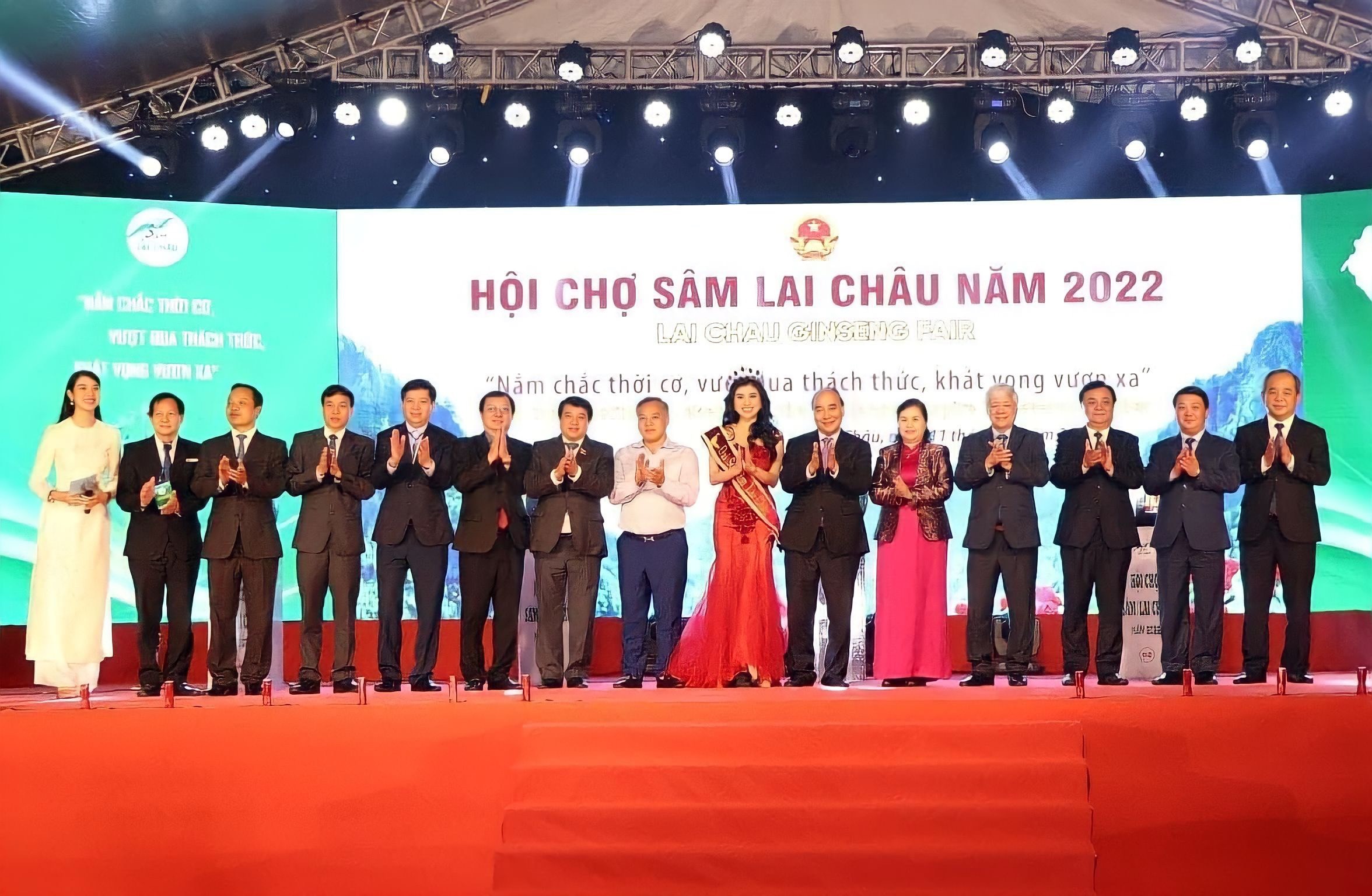 Hội chợ sâm Lai Châu năm 2022