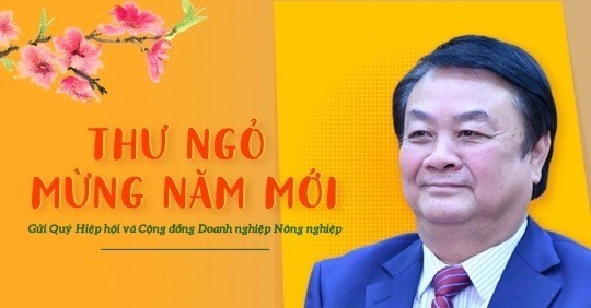 Thư ngỏ mừng năm mới gửi Quý Hiệp hội và Cộng đồng Doanh nghiệp nông nghiệp