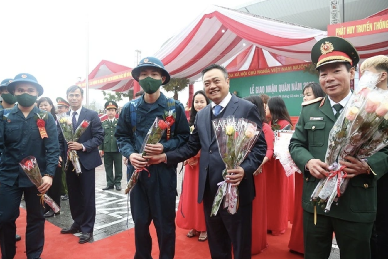 Chủ tịch Hà Nội Trần Sỹ Thanh: Thực hiện nghĩa vụ thiêng liêng với Tổ quốc là vinh dự, tự hào của tuổi trẻ