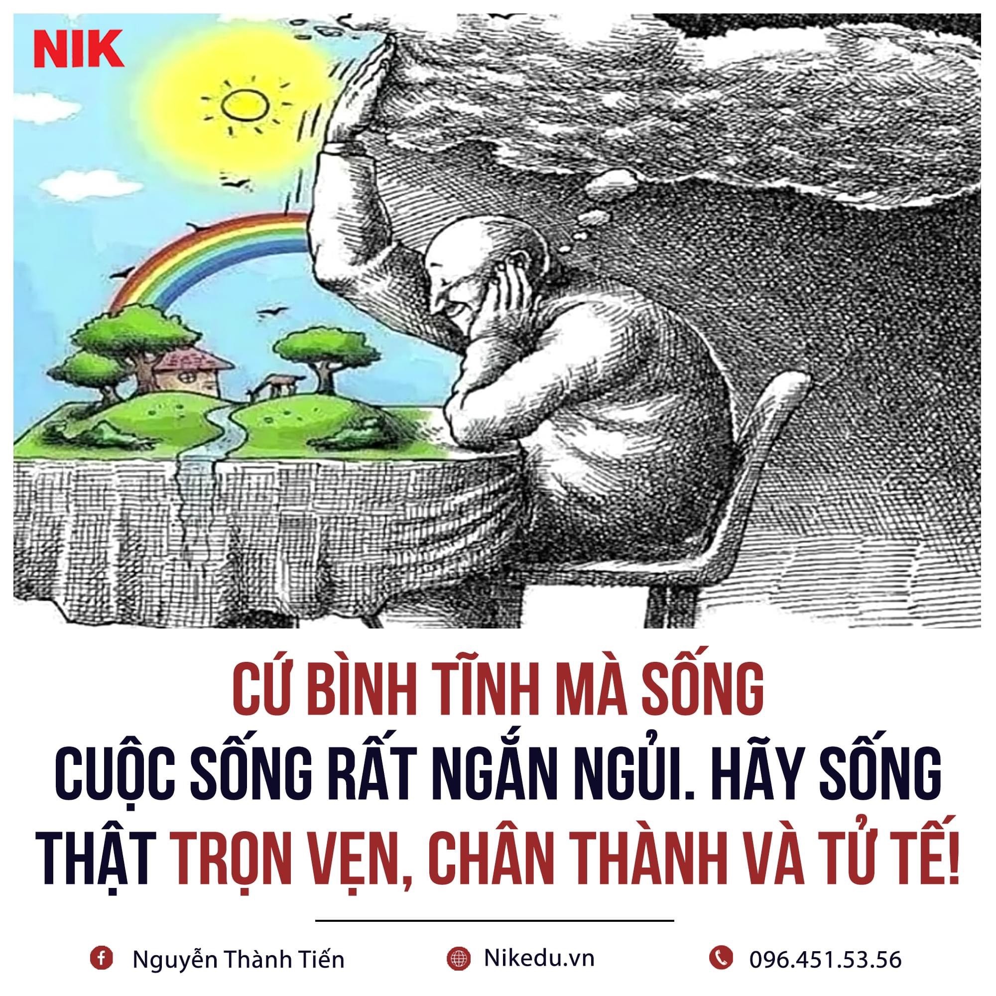 Bình tĩnh mà sống!
