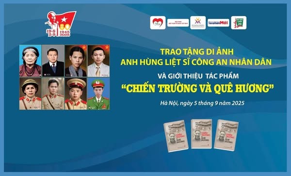 "Chiến trường và quê hương" - Cuốn sách của một lão Tướng công an, đã 95 năm tuổi đời và 75 năm tuổi Đảng