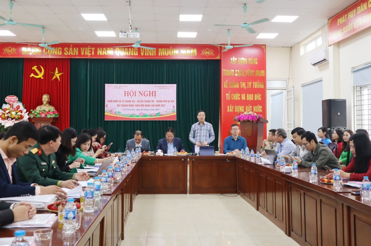 Hà Nội: Huyện Thanh Trì hoàn thành xây dựng xã nông thôn mới nâng cao vượt kế hoạch 2 năm