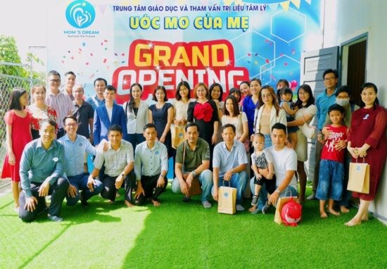 Khai trương Trung tâm giáo dục và tham vấn trị liệu Tâm Lý ‘Ước Mơ Của Mẹ’ cơ sở 2