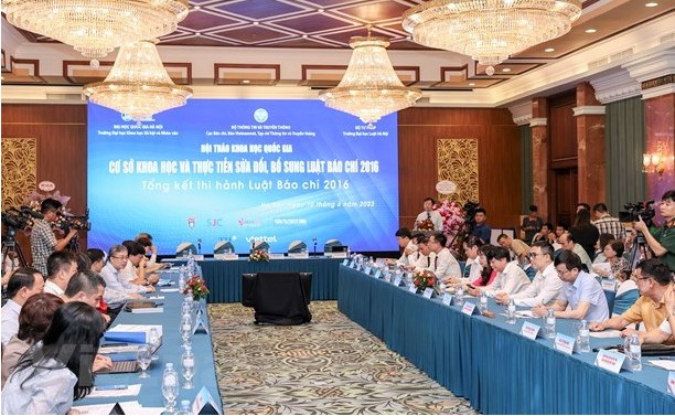 Sửa đổi Luật Báo chí 2016 đòi hỏi nâng để tầm báo chí cách mạng Việt Nam