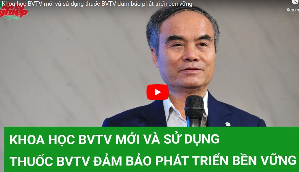 Khoa học BVTV mới và sử dụng thuốc BVTV đảm bảo phát triển bền vững