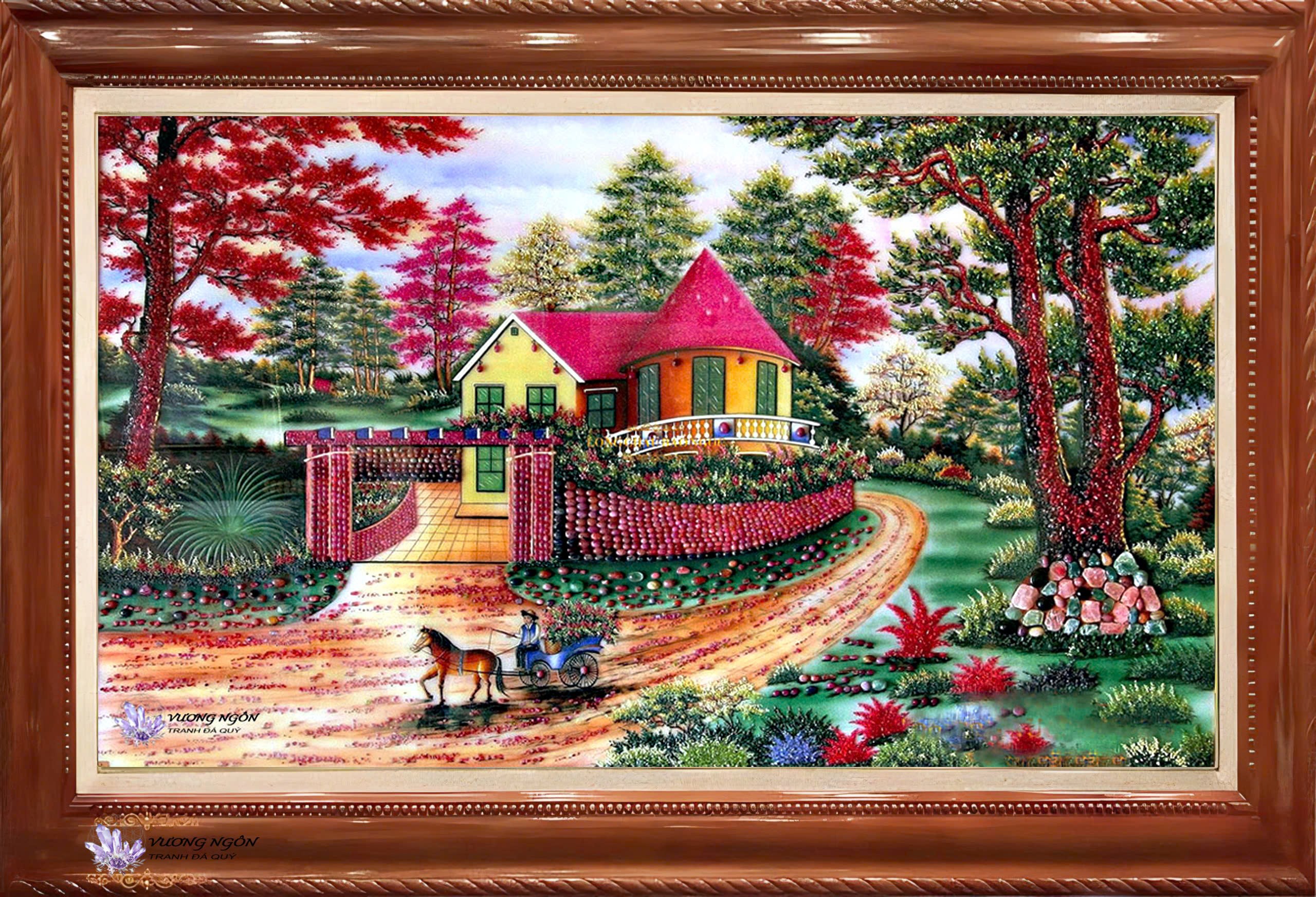 Tranh đá quý Vương Ngôn, món quà ý nghĩa cho những dịp đặc biệt