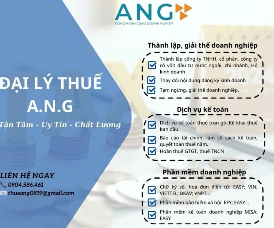 Đại lý thuế ANG