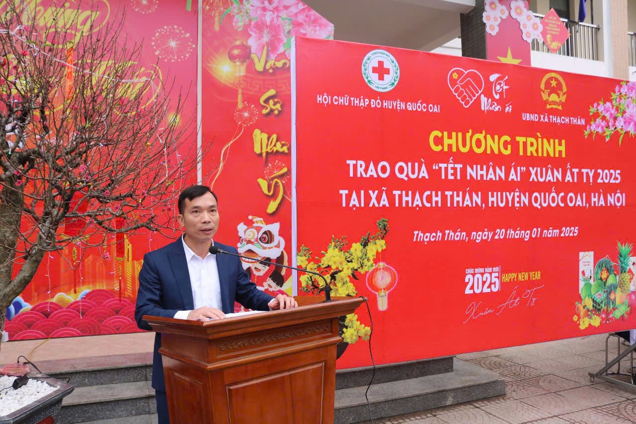 Chợ Tết nhân ái tại xã Thạch Thán: Lan tỏa tinh thần nhân đạo trong dịp xuân mới sắp về