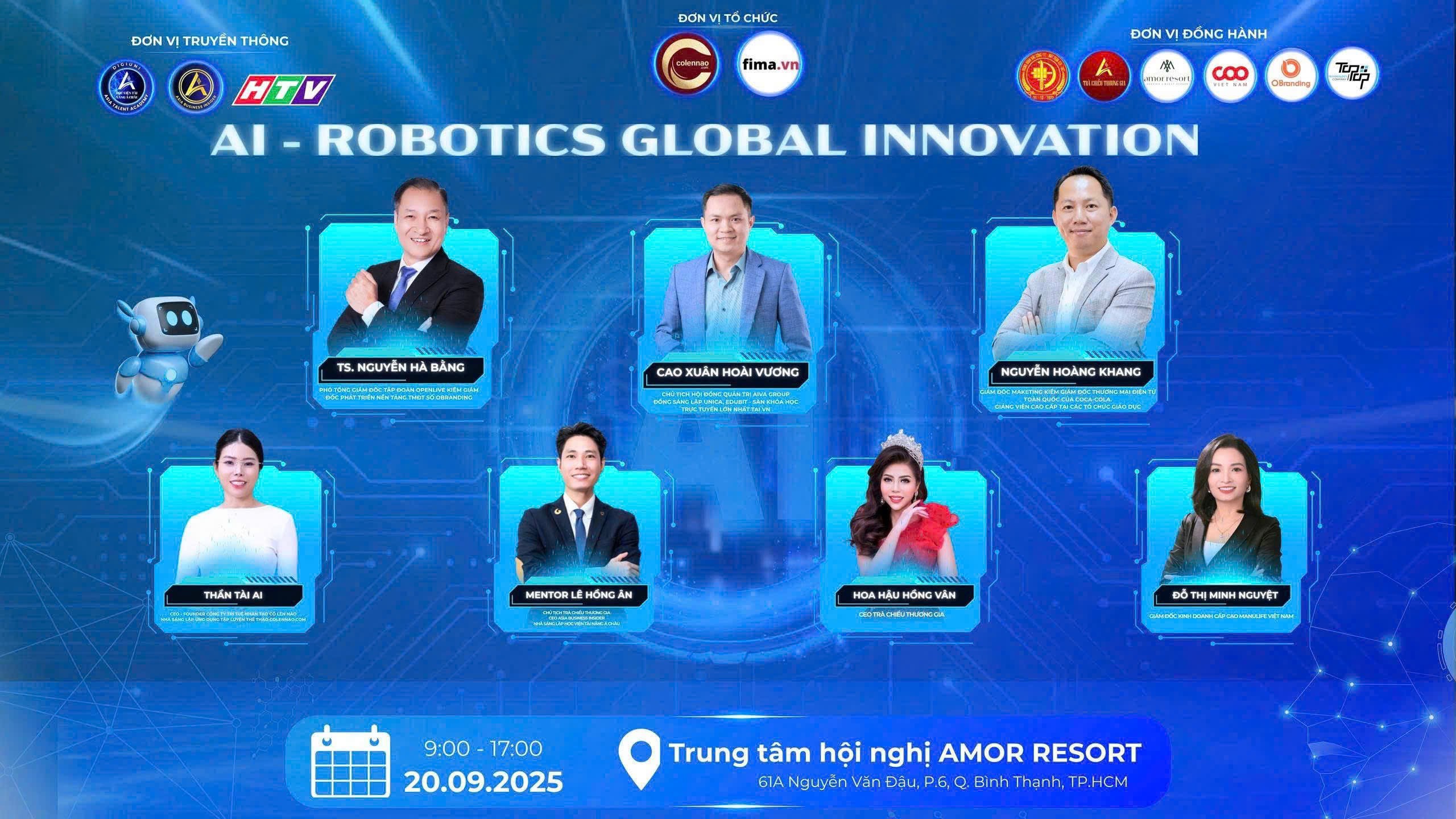 Diễn Đàn Tri Thức Trà Chiều Thương Gia 44 "AI & Robotics Global Innovation" khẳng định mạnh mẽ: AI và Robotics không còn là tương lai xa vời