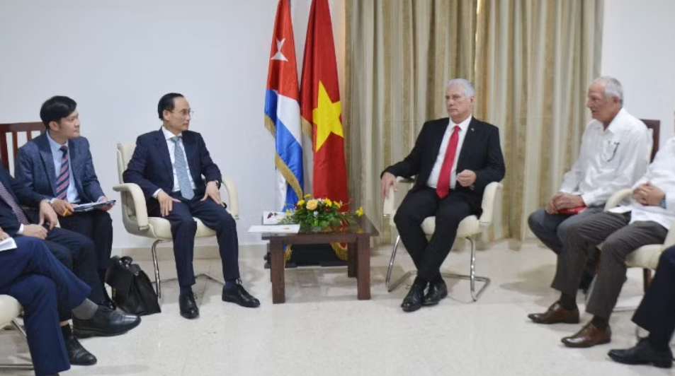 Đặc phái viên của Tổng Bí thư, Chủ tịch nước Tô Lâm thăm và làm việc tại Cuba