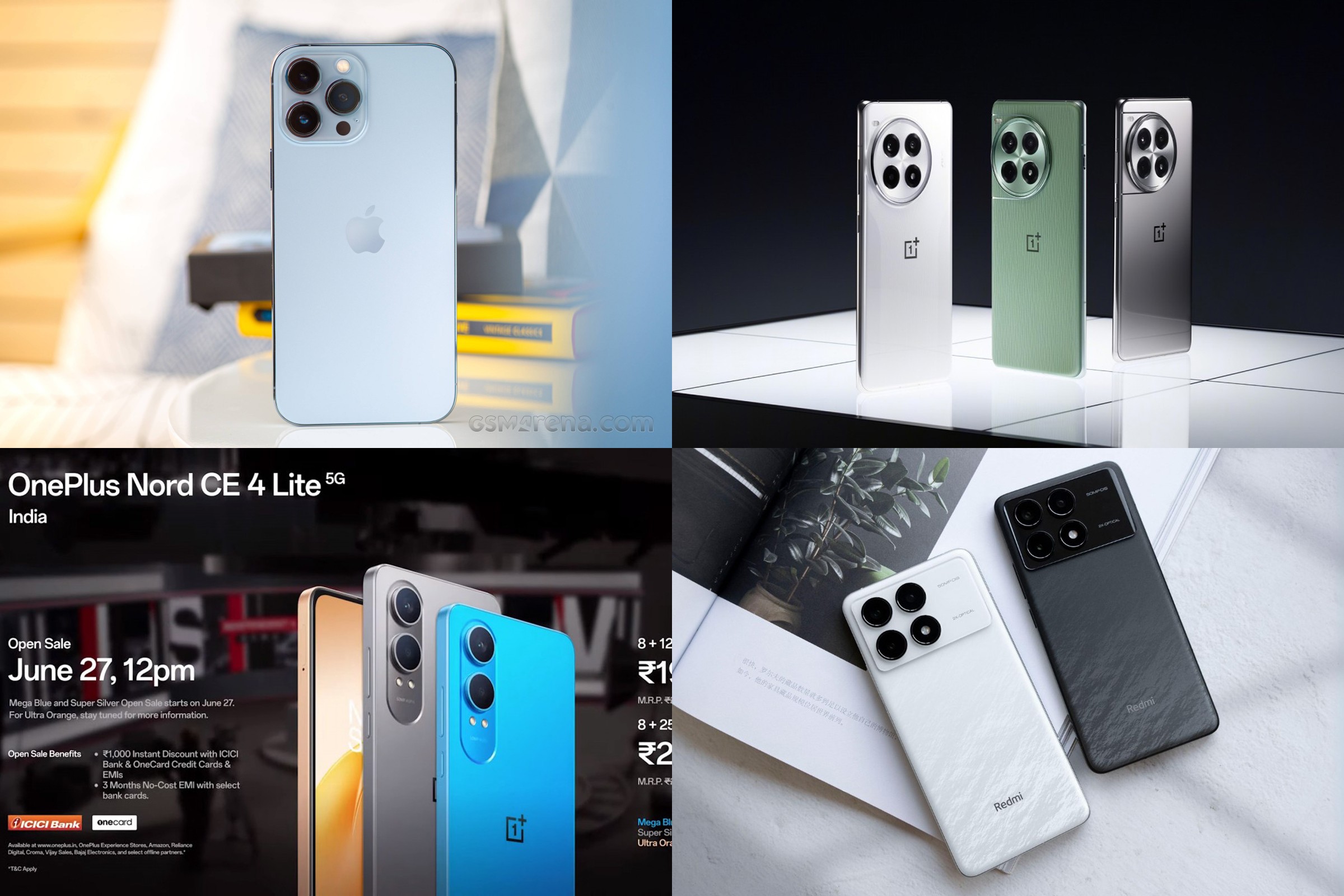Tin công nghệ trưa 25/6: iPhone 13 Pro Max 99% giá rẻ, Redmi K70 ngon bổ rẻ, OnePlus Nord CE4 Lite ra mắt