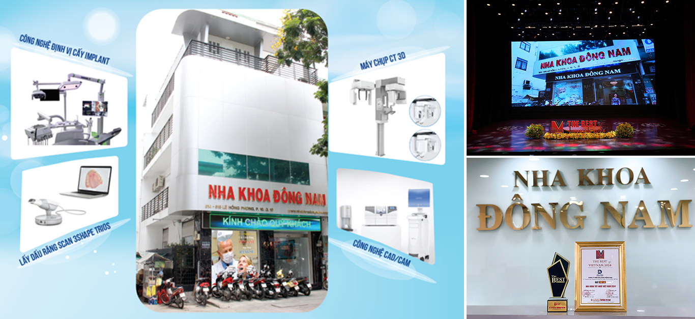 The Best Of Vietnam 2024 vinh danh Nha khoa Đông Nam trong Top 10 nha khoa hàng đầu
