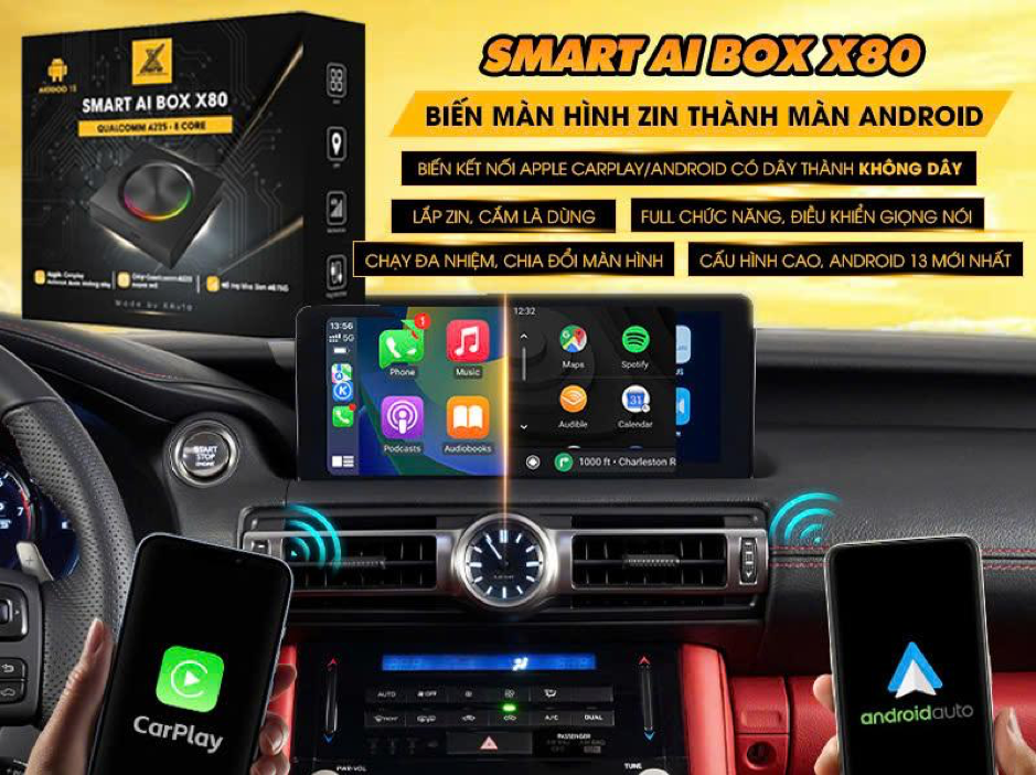 Tại sao nên sử dụng Smart AI Box X80 của X Auto?