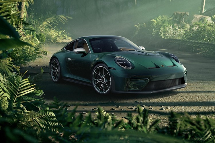 Porsche 911 GT3 Touring Ocelot 2026 ra mắt: Lấy cảm hứng từ 'sát thủ rừng xanh' Colombia