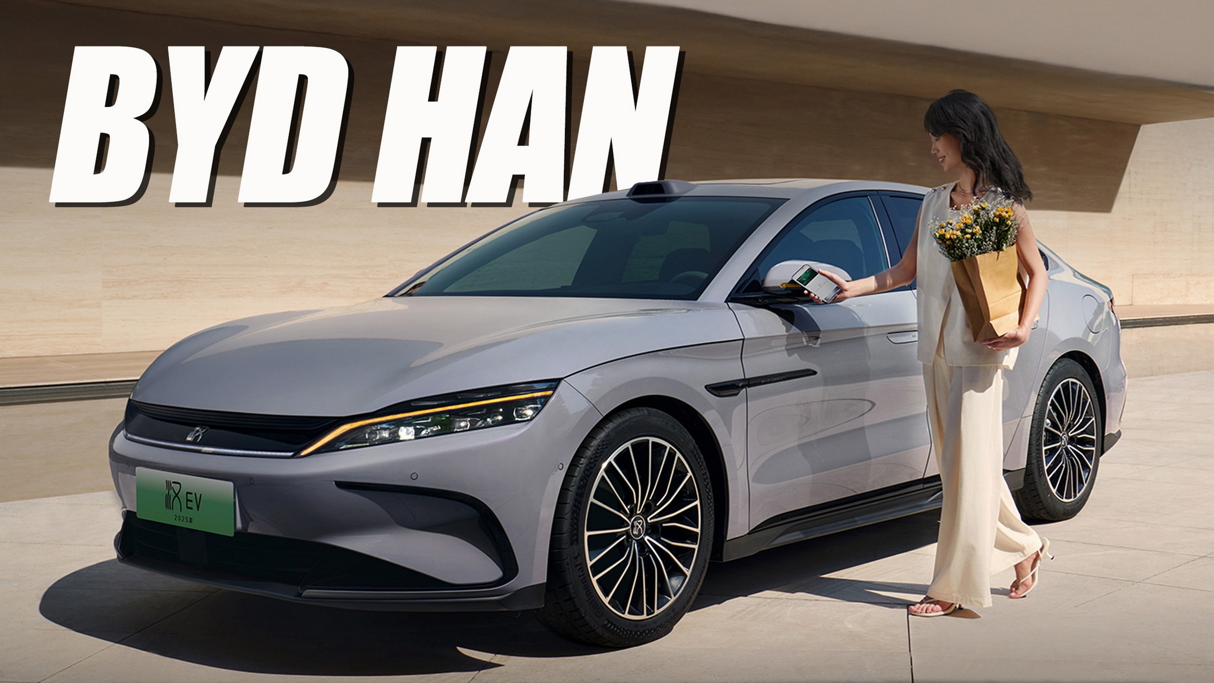 BYD Han thế hệ mới xuất hiện: Thân dài hơn, thiết kế lột xác