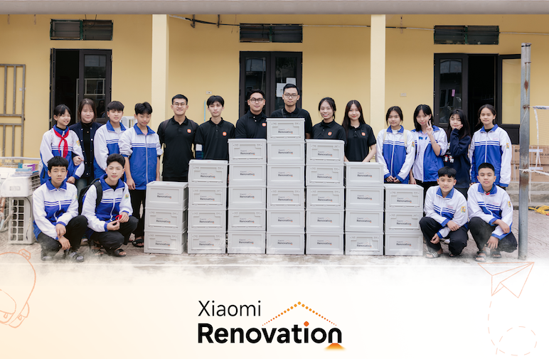 Xiaomi cải tạo điểm trường vùng cao tại Tuyên Quang và Thái Nguyên, cùng chiến dịch Xiaomi Renovation 2025