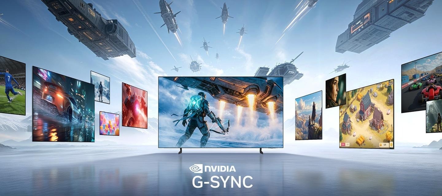 TV và Màn hình OLED Samsung 2026 đạt chứng nhận NVIDIA® G-SYNC™ Compatible, mang đến hiệu năng chơi game đỉnh cao