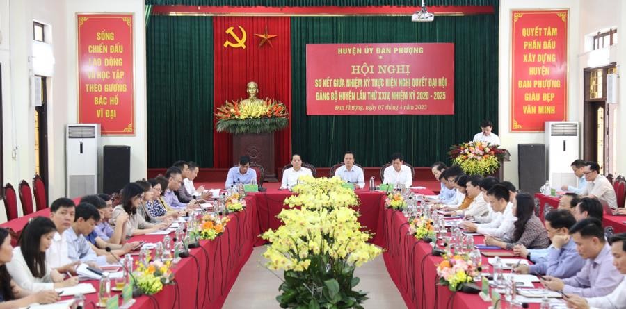 Đan Phượng: Tập trung huy động nguồn lực, sớm phát triển thành quận của Thủ đô
