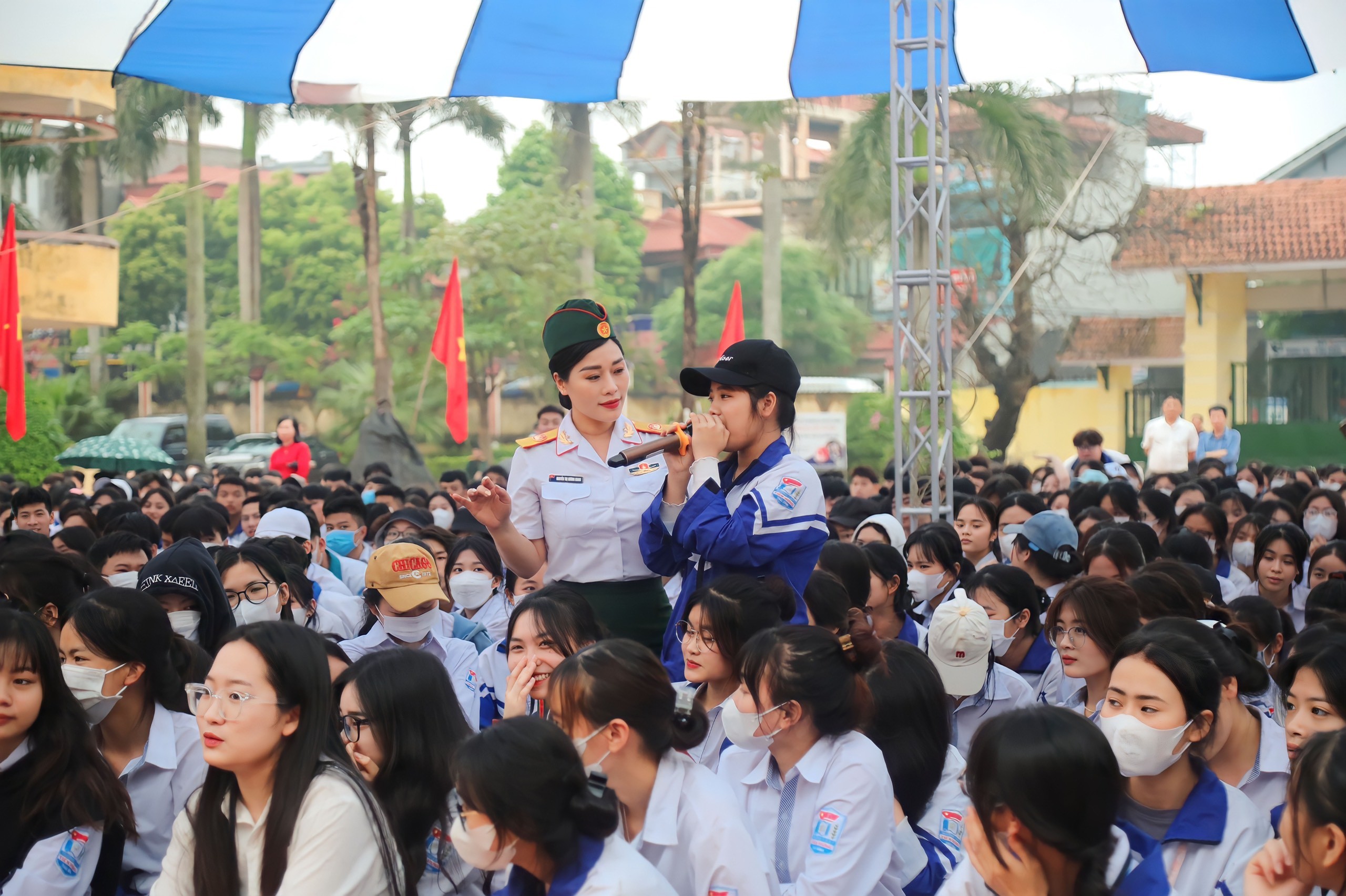 Bộ Quốc phòng: Tư vấn tuyển sinh quân sự tại tỉnh Thái Bình