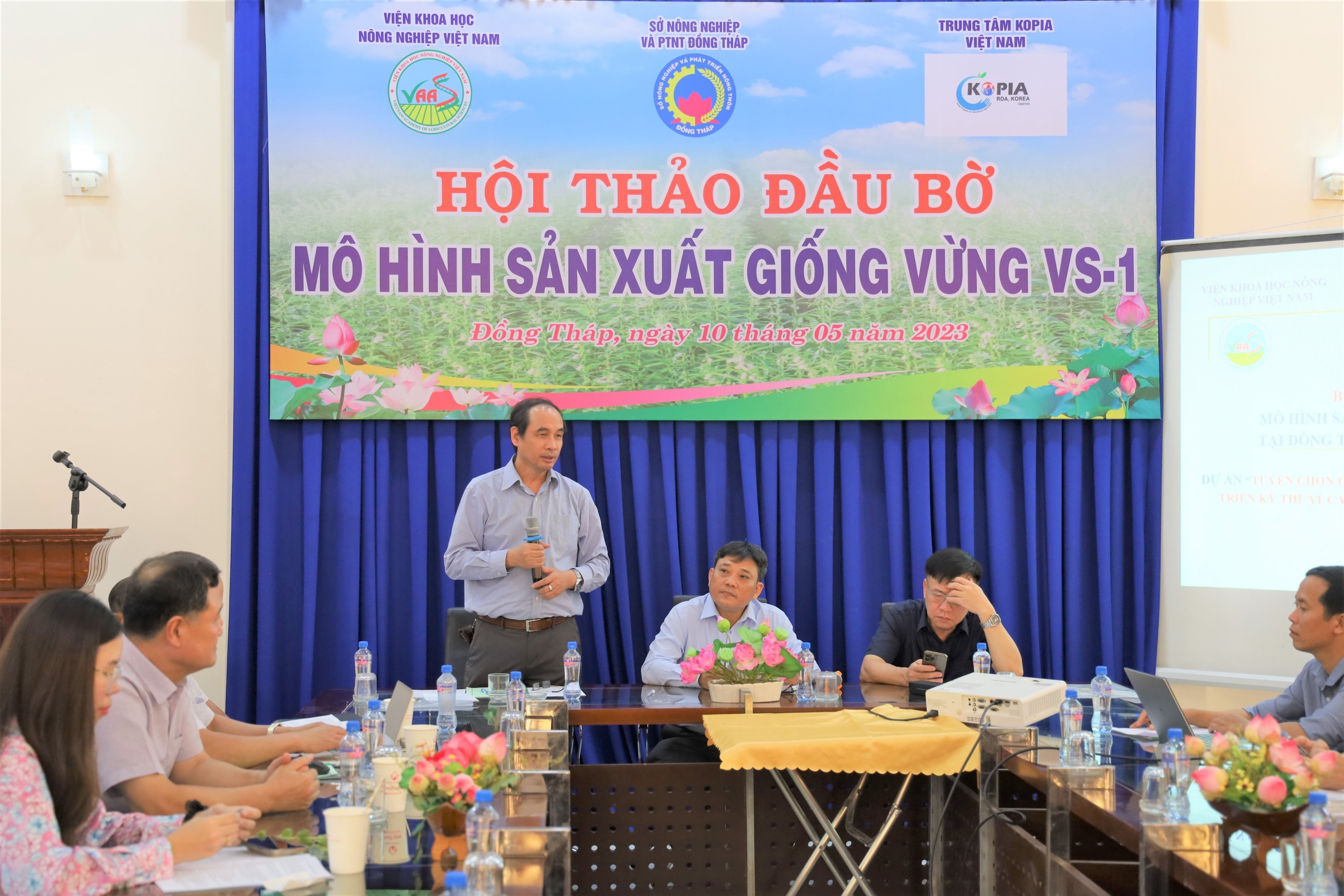 Đồng Tháp: Hướng tới sử dụng giống vừng VS-1 trong sản xuất