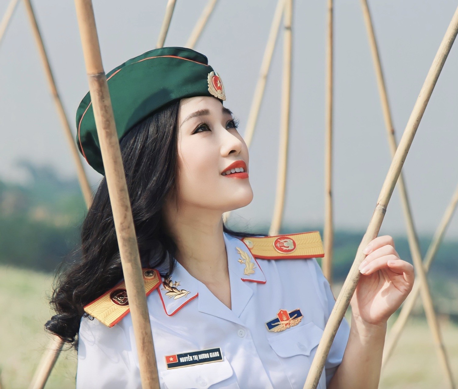 Điều ít biết về Thượng tá, NSƯT Hương Giang - cháu ruột nhạc sĩ An Thuyên