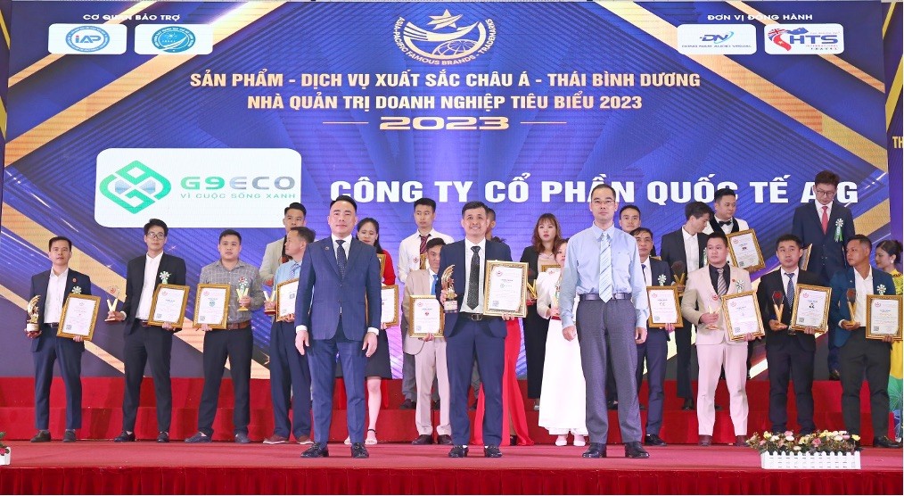 Sơn G9ECO lọt top sản phẩm xuất sắc Châu Á - Thái Bình Dương