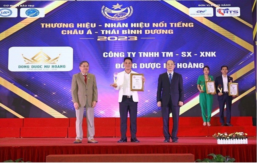 Đông Dược Nữ Hoàng tự hào đạt top 10 thương hiệu nổi tiếng Châu Á - Thái Bình Dương