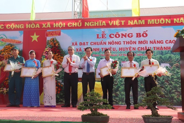 Xây dựng Nông thôn mới đạt hiệu quả cao tại Huyện Châu Thành (Bến Tre)