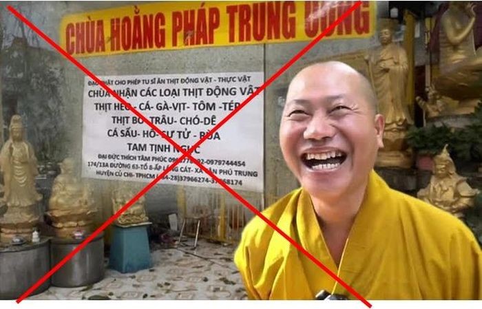 Người trọc đầu, mặc đồ như nhà sư vào quán nhậu: Từng ăn thịt chó khoe MXH