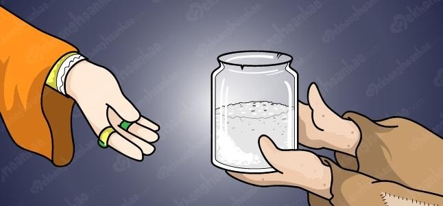 Câu chuyện đáng suy ngẫm về chiếc bơ gạo của người ăn mày