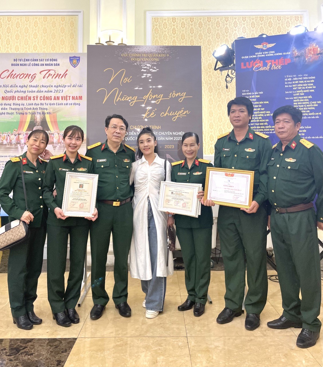 Hội diễn nghệ thuật chuyên nghiệp 2023 đã khép lại: Âm vang khúc quân hành còn mãi!