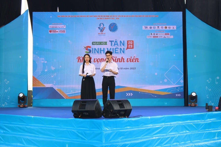 Ngày hội Tân Sinh viên lần thứ 18 năm 2023 - chủ đề “Khát vọng Sinh viên” chính thức khai mạc