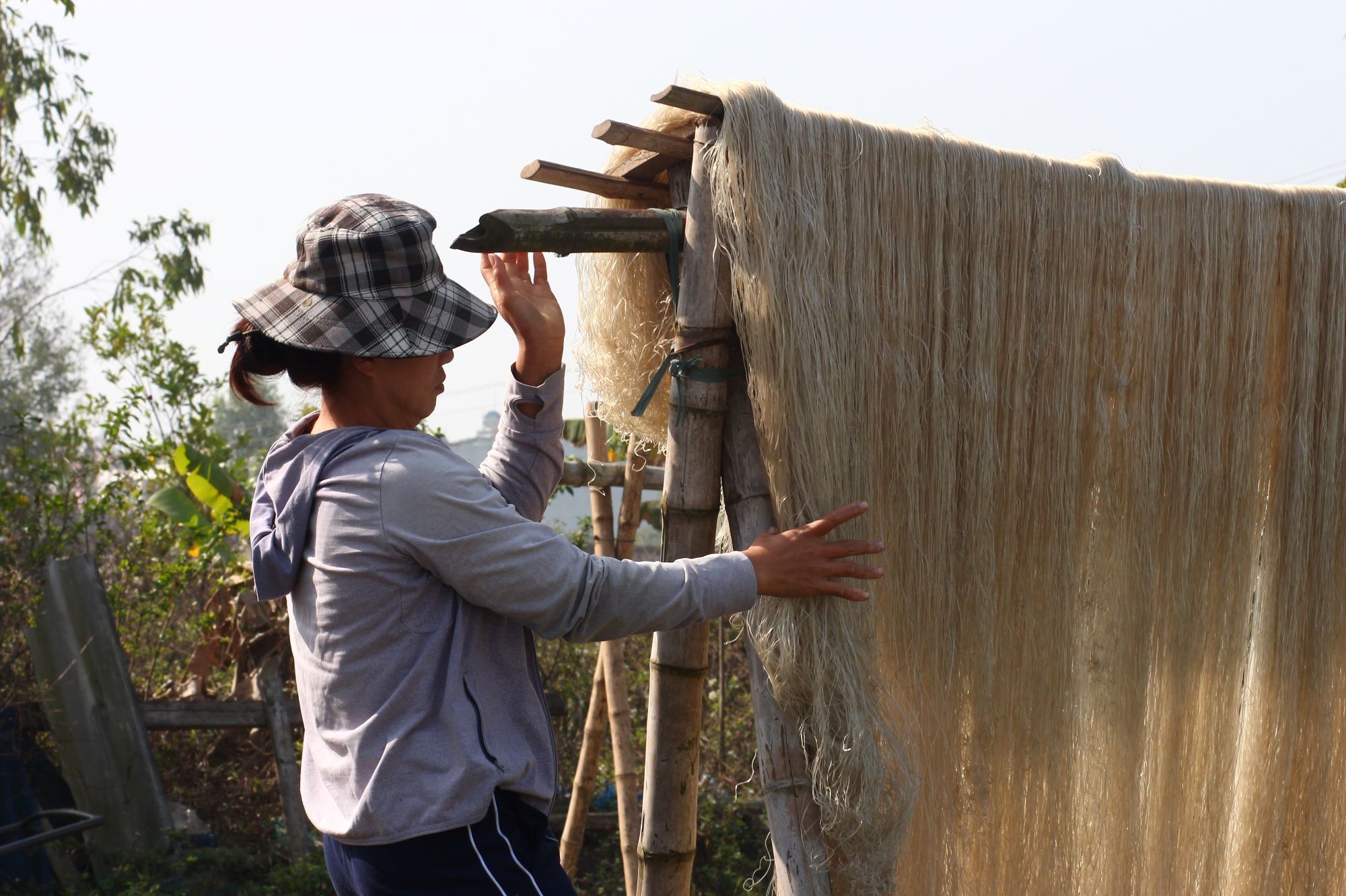 Làng miến Cự Đà - Nét đẹp cổ kính giữa Thủ đô