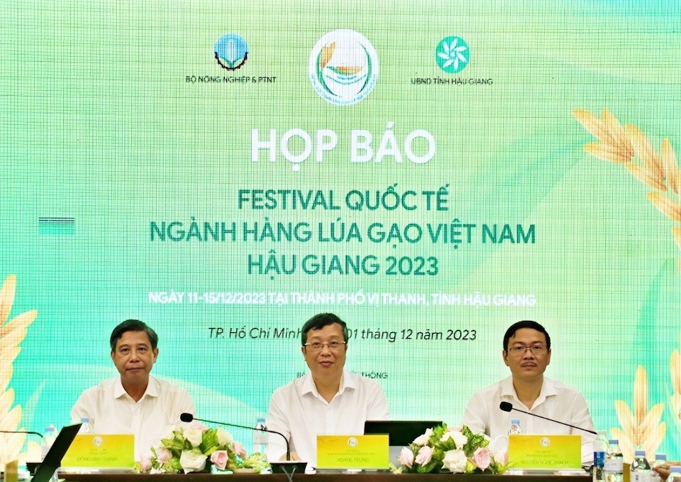 Festival Lúa gạo Việt Nam - Hậu Giang 2023 thu hút hơn 30 quốc gia tham gia