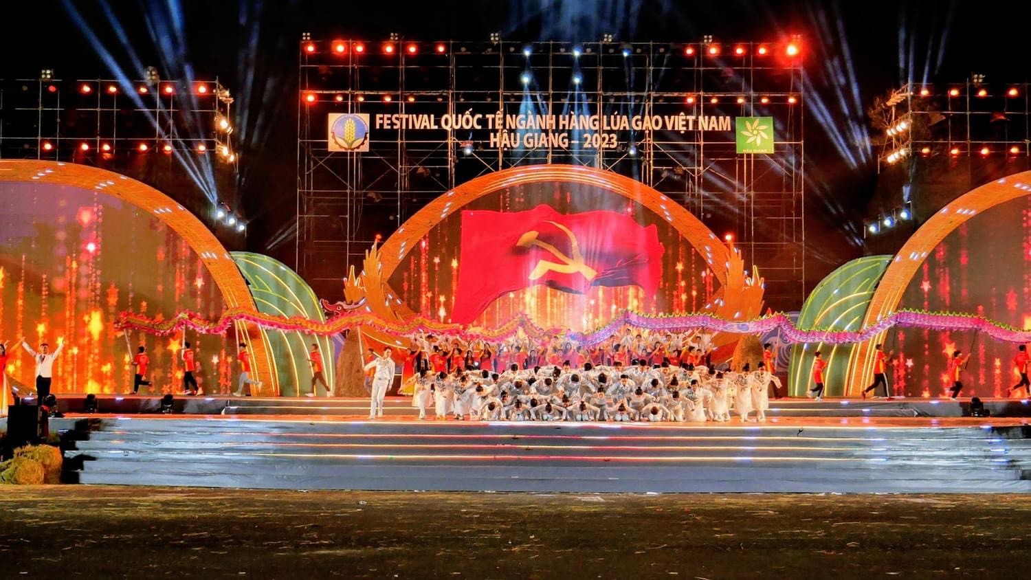 PHOTO: Một số hình ảnh Festival Quốc tế Lúa gạo trước giờ lên sóng trực tiếp trên VTV1