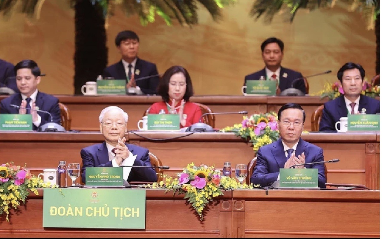 Tổng Bí thư Nguyễn Phú Trọng dự Đại hội Hội Nông dân Việt Nam lần thứ VIII