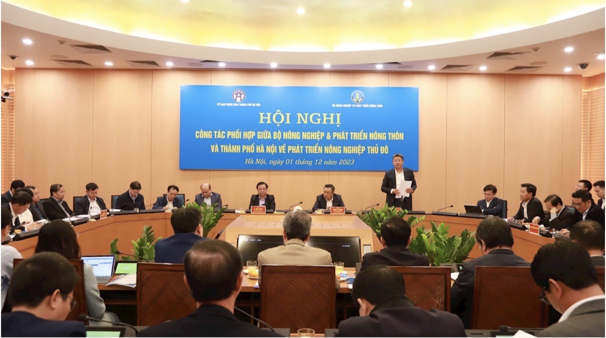 Tăng cường hợp tác giữa Bộ Nông nghiệp và PTNT với UBND TP. Hà Nội về phát triển nông nghiệp Thủ đô