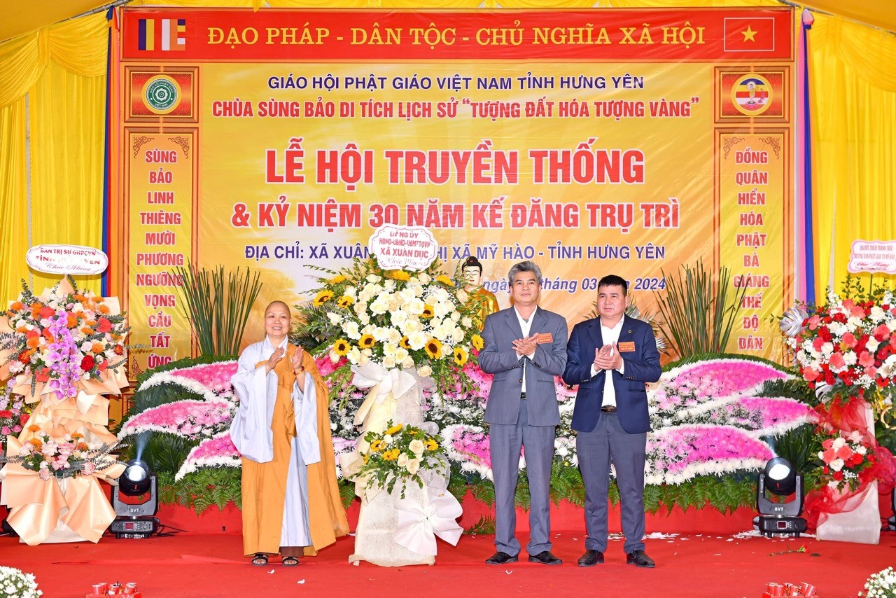 Lễ hội Chùa Sùng Bảo 2024: Tôn vinh truyền thống tâm linh và văn hóa tại Hưng Yên